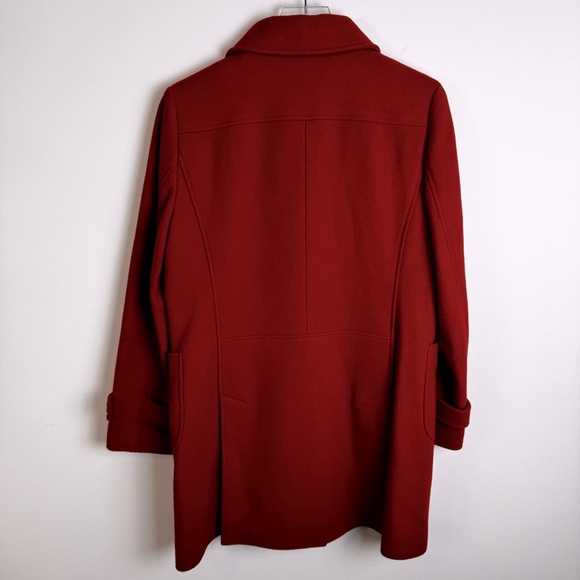 J. Crew size M Pea Coat Wool Blend - Picture 5 of 8